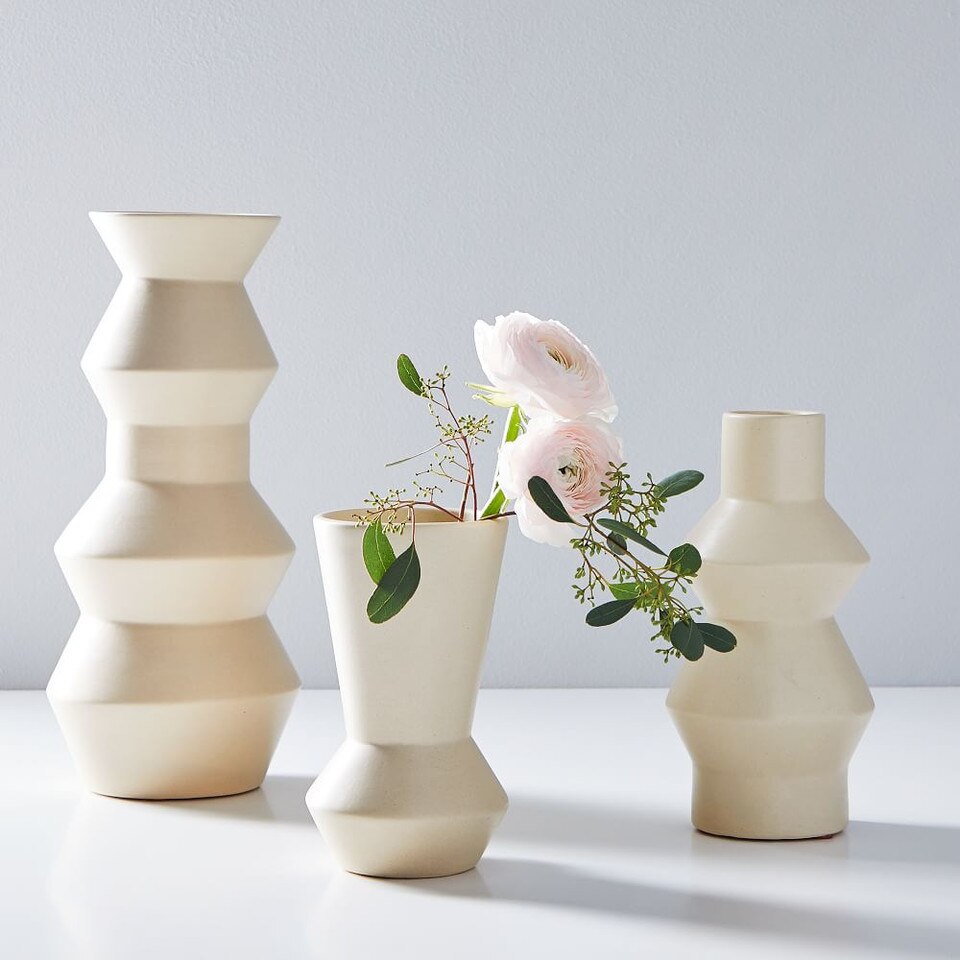 Ceramic Totem Vases West Elm UK